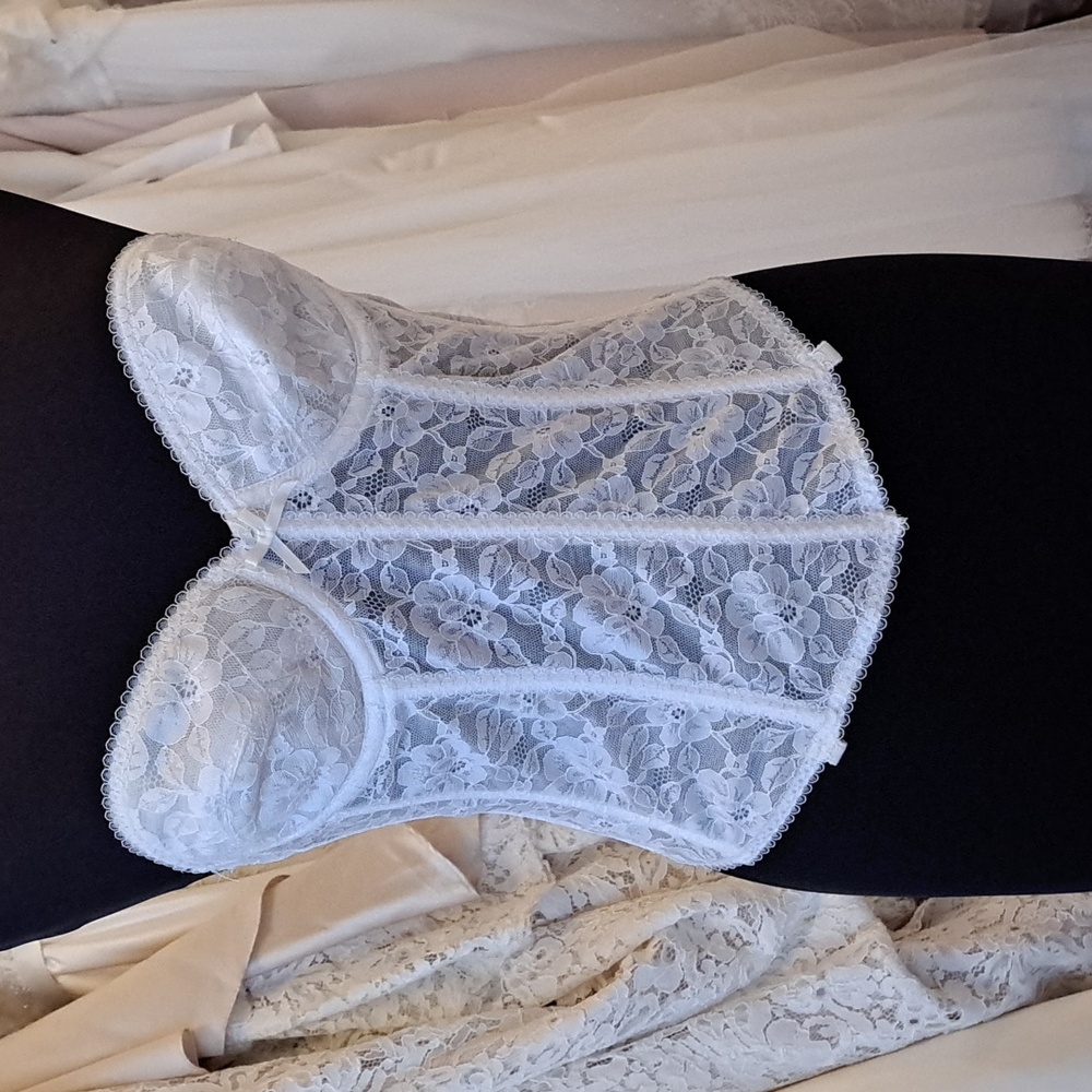 Sexy lace corset bra